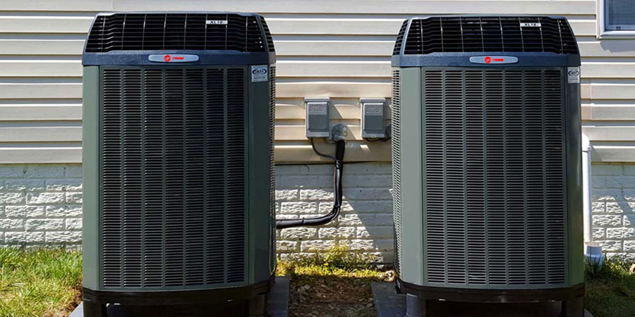 Trane heat pump units